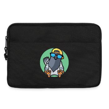 Colombe fraîche - Sacoche pour ordinateur portable 13 pouces - noir - Devant
