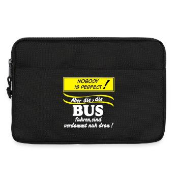 Bus Driver Bus Bus Driver Nobody (25) - Laptop bag 13" - black - Front