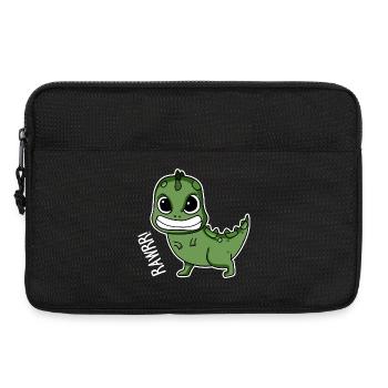 Baby Dinosaur Gift - Laptop bag 13" - black - Front