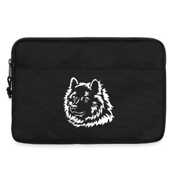 Eurasier Head "Black Edition" - Laptop bag 13" - black - Front