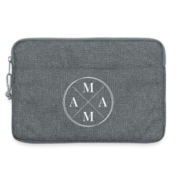 Mama Mutter Muttertag Geschenk - Laptoptasche 13" - Grau meliert - Vorne