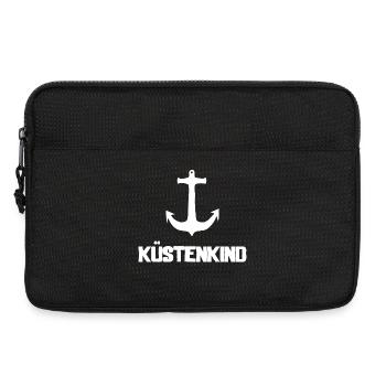 Küstenkind - Anker - Laptoptasche 13" - Schwarz - Vorne