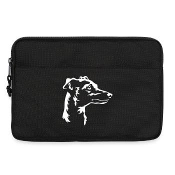Italian wind chime head "Black Edition" - Laptop bag 13" - black - Front