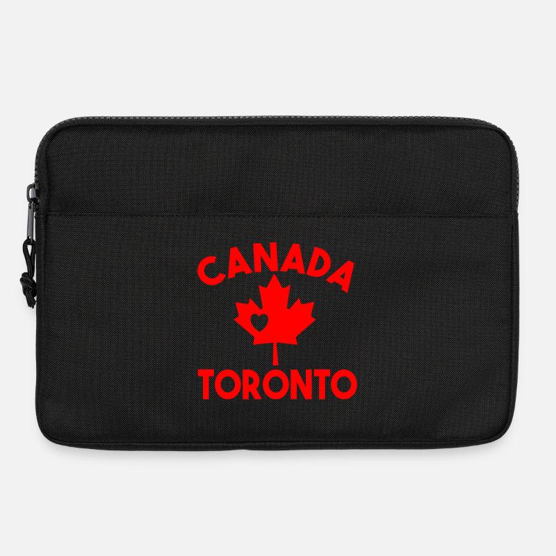 Kanada Toronto - Laptoptasche 13" - Schwarz