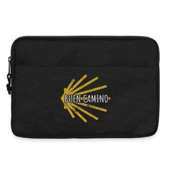 Buen Camino - Jakobsweg - Pilgertour - Santiago - Laptoptasche 13" - Schwarz - Vorne