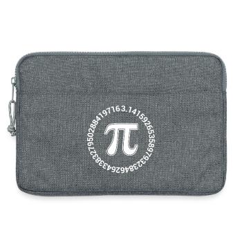 Pi Day - Happy Pi Day - Laptop bag 13" - heather grey - Front