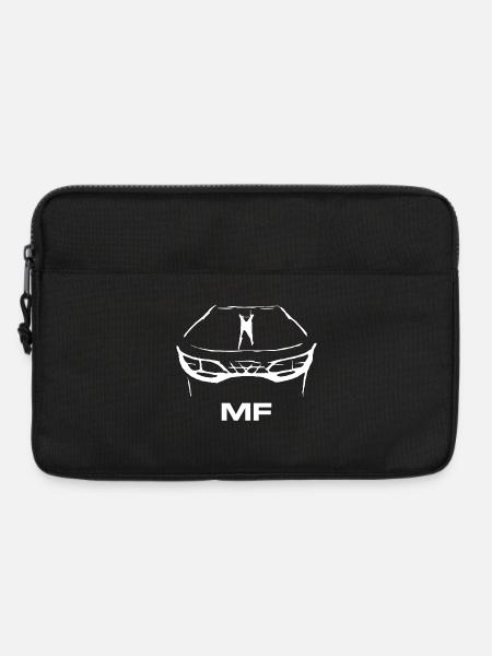 Böser Blick M F Traktor - Laptoptasche 13" - Schwarz