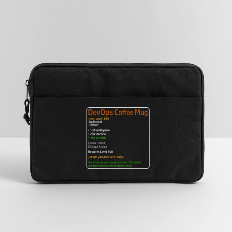 DevOps Kaffeetasse System Admin Theme Laptoptasche 13"