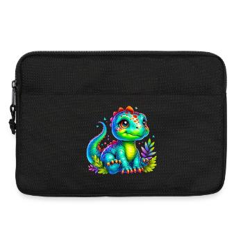 Dinosaur - Laptop bag 13" - black - Front