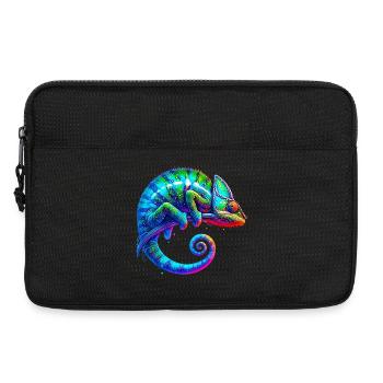 Chamäleon - Laptoptasche 13" - Schwarz - Vorne