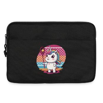 Licorne de tennis - Sacoche pour ordinateur portable 13 pouces - noir - Devant