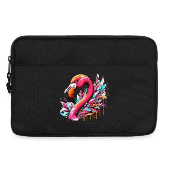 Flamant - Sacoche pour ordinateur portable 13 pouces - noir - Devant