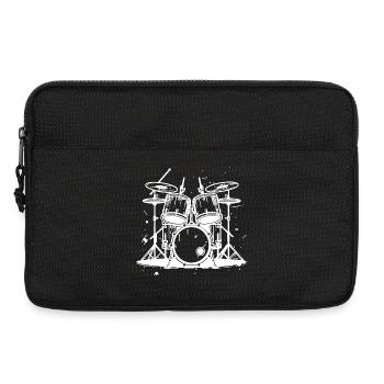 Drum Graphics - Laptop bag 13" - black - Front