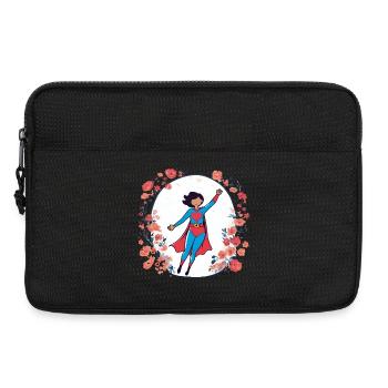 Super-Mom - Laptop bag 13" - black - Front
