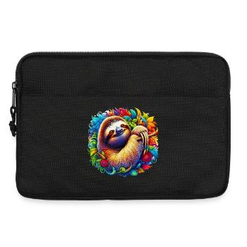Faultier - Laptoptasche 13" - Schwarz - Vorne
