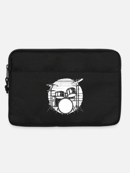 Schlagzeug - Laptoptasche 13" - Schwarz
