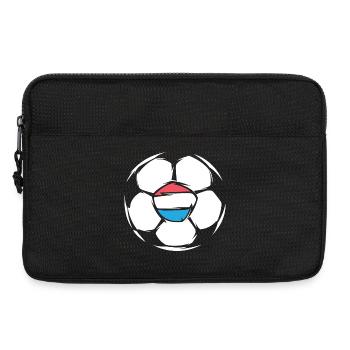 Icône de ballon d’illustration de football de l’équipe des Pays-Bas - Sacoche pour ordinateur portable 13 pouces - noir - Devant
