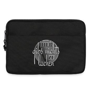 Il n’y a pas de quoi rire ici - Sacoche pour ordinateur portable 13 pouces - noir - Devant