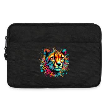 Guépard - Sacoche pour ordinateur portable 13 pouces - noir - Devant