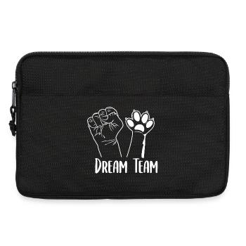 Dream Team - Laptoptasche 13" - Schwarz - Vorne
