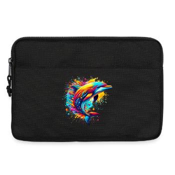 Dauphin - Sacoche pour ordinateur portable 13 pouces - noir - Devant