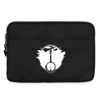 Banjo Sketch - Laptop bag 13" - black - Front