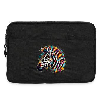 Zebra - Laptoptasche 13" - Schwarz - Vorne