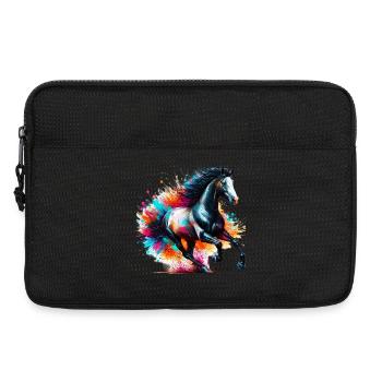 Cheval - Sacoche pour ordinateur portable 13 pouces - noir - Devant