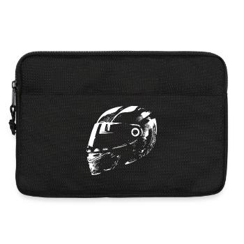 Illustration du symbole de la voiture de la voiture de la moto - Sacoche pour ordinateur portable 13 pouces - noir - Devant