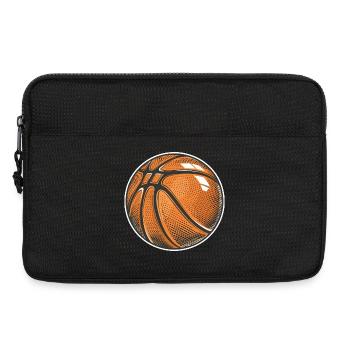 Basketball Ball Graphic - Laptop bag 13" - black - Front