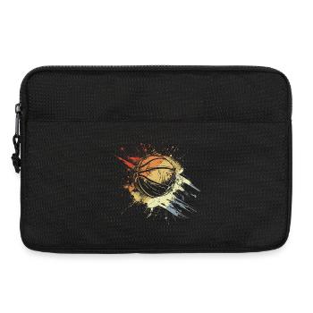 Basketball Ball Retro - Laptoptasche 13" - Schwarz - Vorne