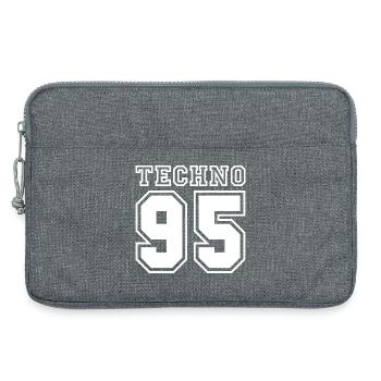 TECHNO 95 - Laptoptasche 13" - Grau meliert - Vorne