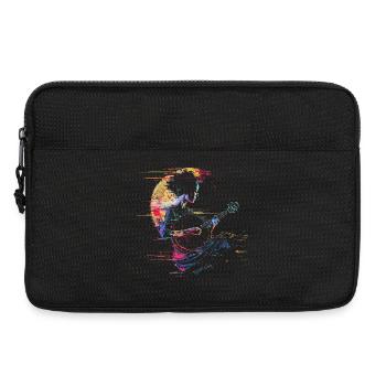 Banjospielerin Grafik - Laptoptasche 13" - Schwarz - Vorne