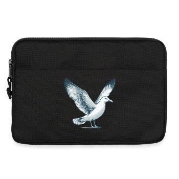 Möwe - Laptoptasche 13" - Schwarz - Vorne