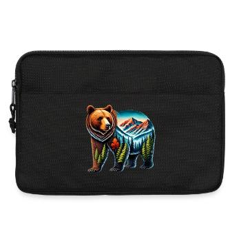 Ours - Sacoche pour ordinateur portable 13 pouces - noir - Devant