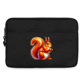 Eichhörnchen - Laptoptasche 13" - Schwarz - Vorne