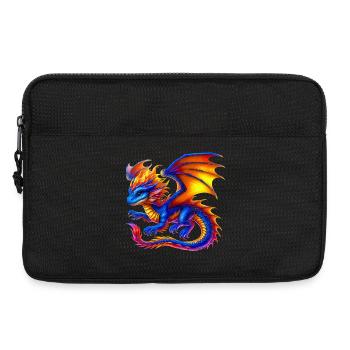 Drache - Laptoptasche 13" - Schwarz - Vorne