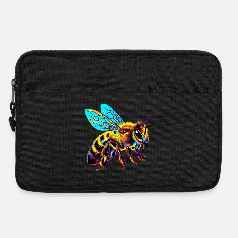 Biene - Laptoptasche 13" - Schwarz