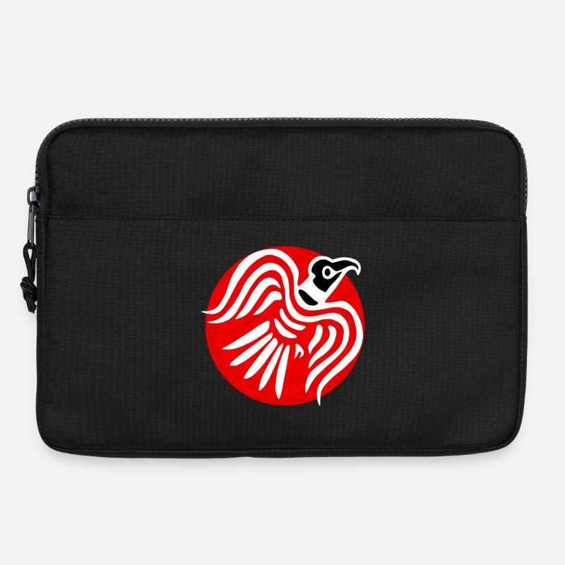 Wikinger Rabe - Laptoptasche 13" - Schwarz
