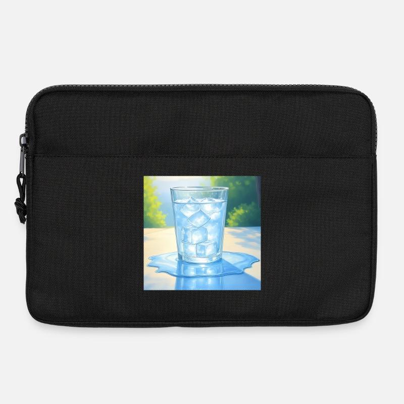 Ein Eis in der Sonne - Laptoptasche 13" - Schwarz