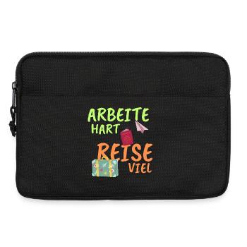 Arbeitehart - Laptoptasche 13" - Schwarz - Vorne