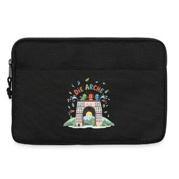 L’Arche de la Joie - Sacoche pour ordinateur portable 13 pouces - noir - Devant