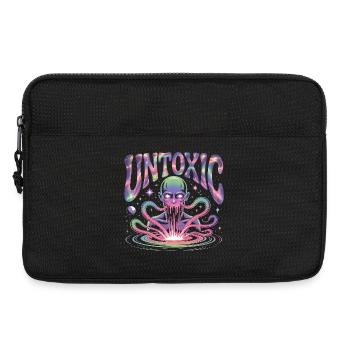 Untoxic Cosmic Alien - Laptop bag 13" - black - Front