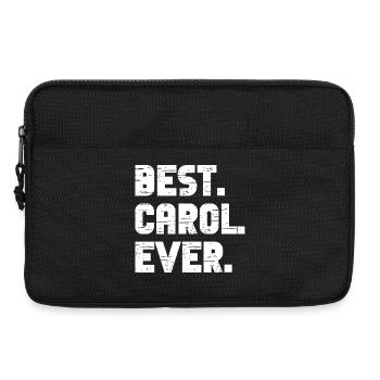 Best Carol Ever Gift Saying - Laptop bag 13" - black - Front