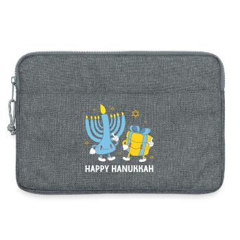 Hanukkah Chanukkah Hanukah Gnom - Laptoptasche 13" - Grau meliert - Vorne