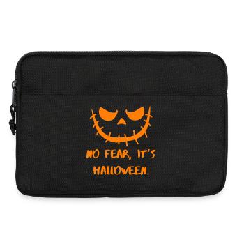 No Fear Halloween Grin - Laptop bag 13" - black - Front