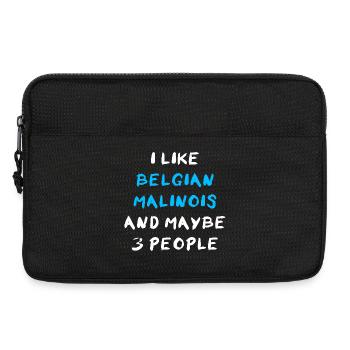 Belgian Malinois - Laptoptasche 13" - Schwarz - Vorne