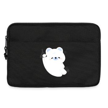 Tired Sleepy Polar commute - Laptop bag 13" - black - Front