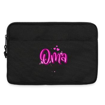Oma - Laptoptasche 13" - Schwarz - Vorne