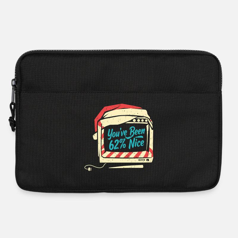 Tech Weihnachtsmann KI Humor Sarkastisch Geschenk - Laptoptasche 13" - Schwarz